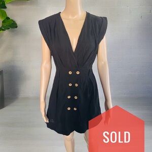 Sold!! Free People Open Back Mini Dress